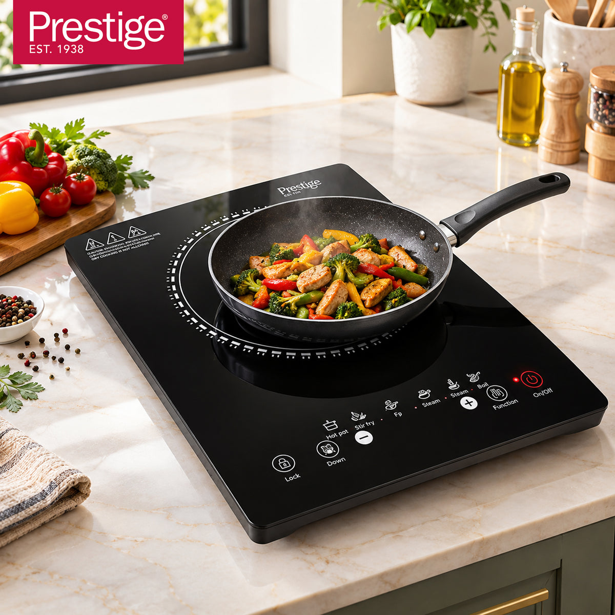 Prestige Single Infrared Cooker 2000W | PR7505
