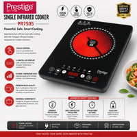 Prestige Single Infrared Cooker 2000W | PR7505