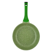 Prestige Essentials Granite Non Stick Set Combo | 26cm Fry Pan + 26cm Casserole With Lid | Induction Cookware Set 2 Pieces | Green - PR80993