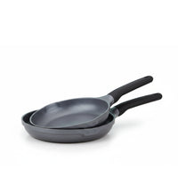 Prestige Essentials 4x Ultra Touch Twin Fry Pan Set of 20cm + 26cm | Non-Stick Granite Coated Frying Pan | PR81168