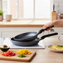 Prestige Essentials 4x Ultra Touch Twin Fry Pan Set of 20cm + 26cm | Non-Stick Granite Coated Frying Pan | PR81168