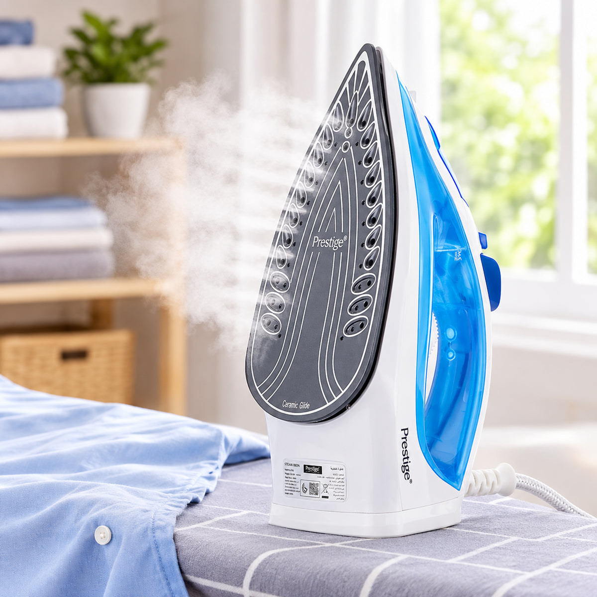 Prestige Steam Iron Ceramic Soleplate - 1800W | PR81512