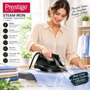 Prestige Steam Iron Ceramic Soleplate 2600W-Black | PR81514