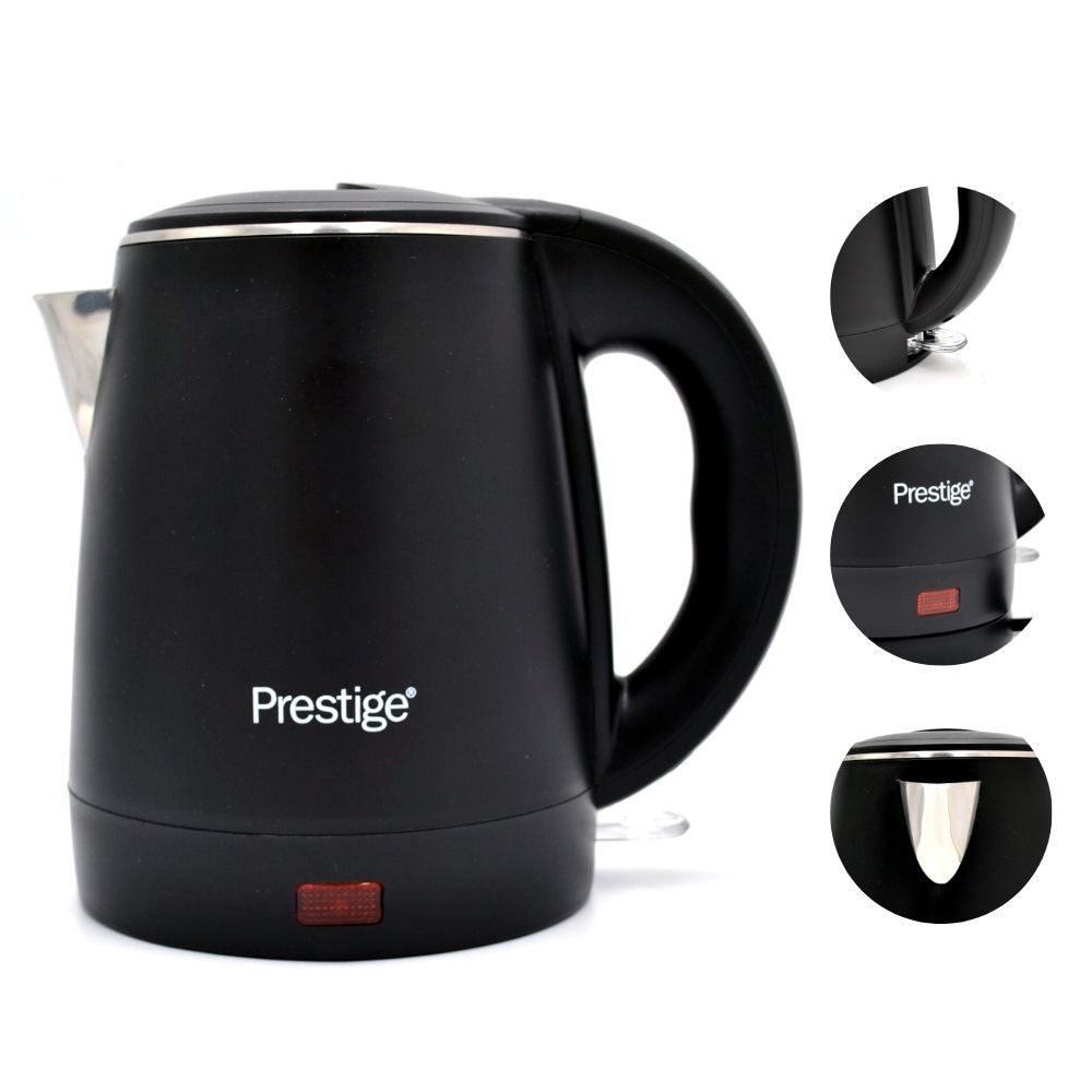 Prestige 1.2 Litre Double-Layer Insulated Stainless Steel Electric Kettle | PR81525