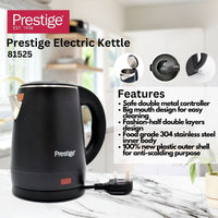 Prestige 1.2 Litre Double-Layer Insulated Stainless Steel Electric Kettle | PR81525