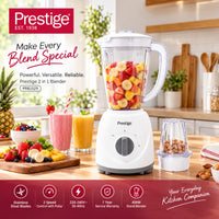 Prestige Stand Blender 1.5 Ltr 400W - White Color | PR81529