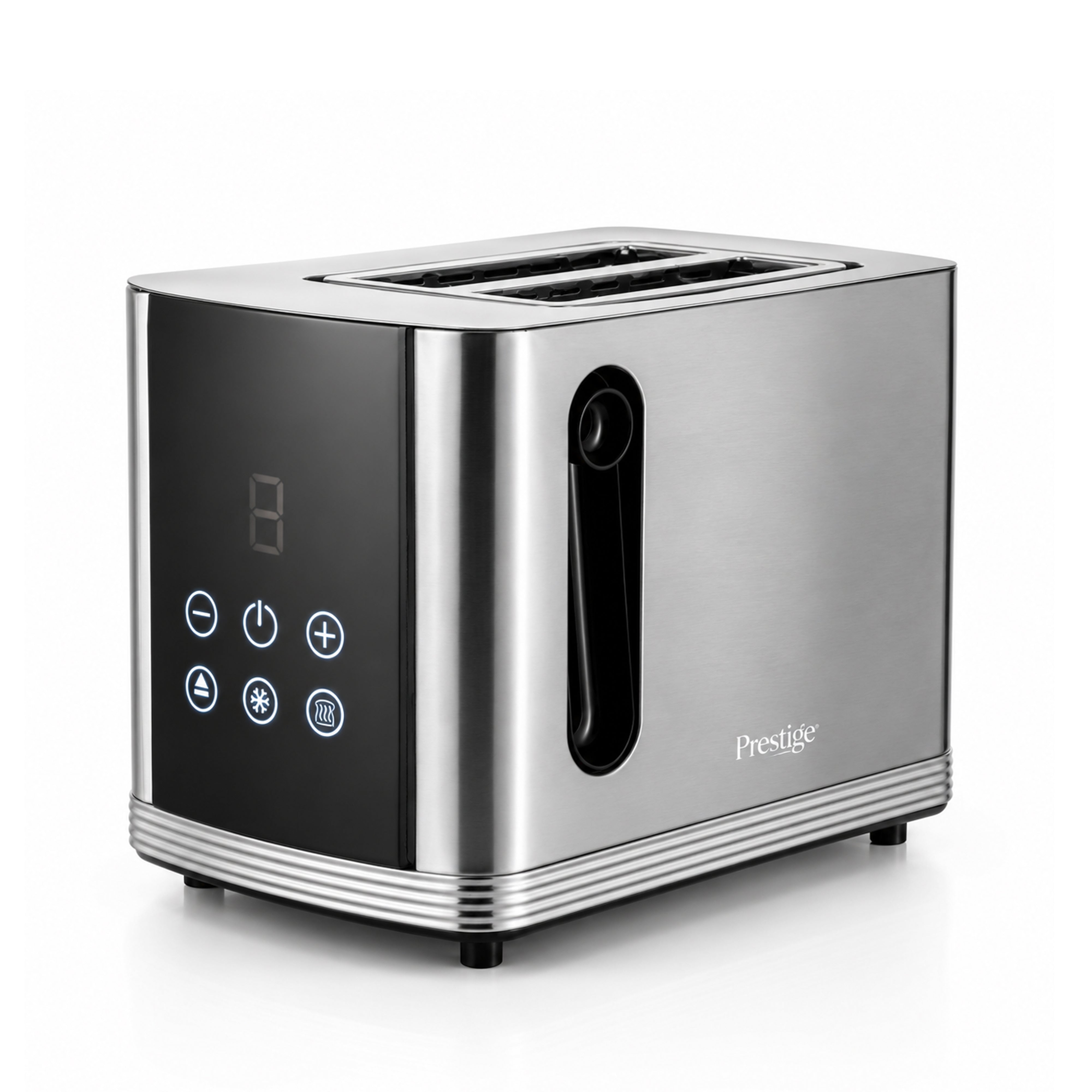 Prestige 2 Slice 800W Stainless Steel Toaster with Digital Touchscreen Interface | PR81535