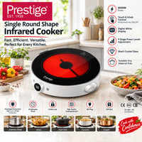 Prestige Single Infrared Cooker Round- 2000W | PR81537