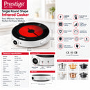 Prestige Single Infrared Cooker Round- 2000W | PR81537