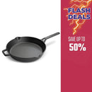 Prestige Cast Iron Pre-Seasoned Fry Pan 22 cm | PR48902
