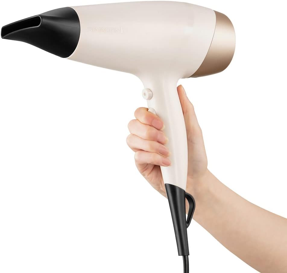 Remington Shea Soft Hair Dryer | 2300W Powerful Dryer with Micro-Conditioners & Ionic Care for Smooth, Nourished Results – D4740