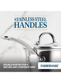 Farberware Millennium SS Cookware Set 10 Pcs - SLV