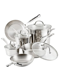 Farberware Millennium SS Cookware Set 10 Pcs - SLV