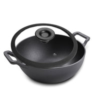 Prestige Cast Iron Pre-Seasoned Kadai 20 CM | PR48894