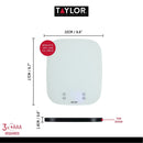 Taylor Pro Waterproof Digital Dual 14Kg Scale