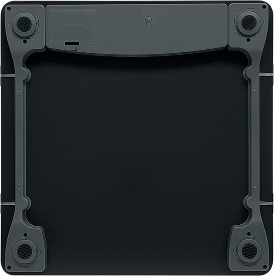 Taylor Bluetooth Smart Body Composition Scale | 400 lb Capacity for Body Weight, Fat, Water, Muscle & Bone Mass | BMI & Weight Tracking via Smartphone App – Charcoal (Model: EL5297054)