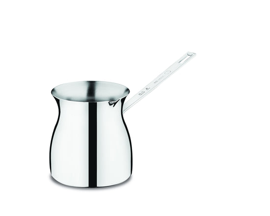 Korkmaz Terra Milkpan 0.5 L | Stainless Steel Milk Pan | Silver - KA294