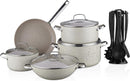 KORKMAZ GRANITA 2XL 15 PCS COOKWARE SET