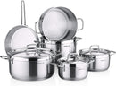 KORKMAZ ALFA PLUS COUSCOUS 10 PCS COOKWARE SET