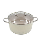 Korkmaz Granita Alu. Stainless Steel Casserole Pot 24X12.5Cm / 5.0L. | KA1261