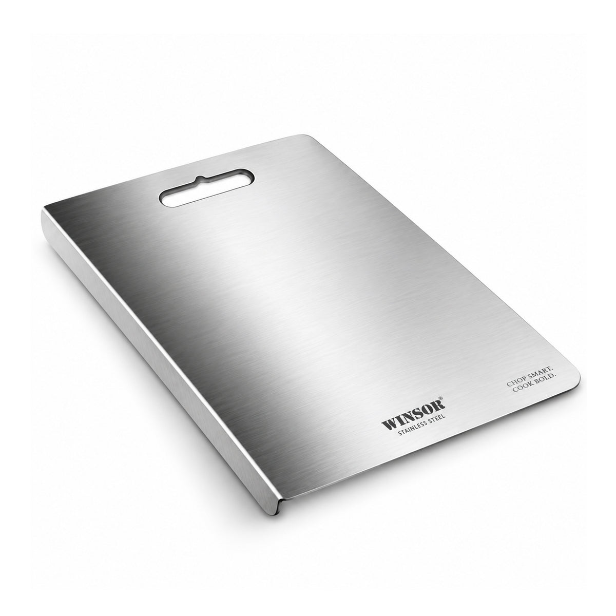 Winsor Stainless Steel Chopping Board | Premium Scratch & Rust Resistance Surface | Easy To Clean | 1.00 MM Thickness| WR80840