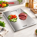 Winsor Stainless Steel Chopping Board | Premium Scratch & Rust Resistance Surface | Easy To Clean | 1.00 MM Thickness| WR80840