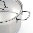 Korkmaz Alfa Stainless Steel Casserole Pot 18X10 Cm / 2.5 L.
 | KA1017