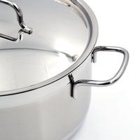 Korkmaz Alfa Stainless Steel Casserole Pot 18X10 Cm / 2.5 L.
 | KA1017