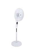 Havells Rigo Pedestal Stand Fan with Remote White 400Mm | 3 Speed Levels & Adjustable Height | 5AS Blade with 1 Hours Timer