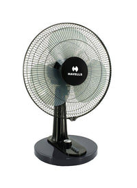 Havells Rigo Table Fan White 400Mm | 3 Speed Settings with Wide Oscillation with Stable Base |  Ideal for Desk Fan, Home or Office Use