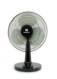 Havells Rigo Table Fan White 400Mm | 3 Speed Settings with Wide Oscillation with Stable Base |  Ideal for Desk Fan, Home or Office Use