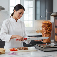 Prestige Professional Butcher knife 12 inch- Red | Carving Slicing Meat Knife | Slaughter Knife | PR49352