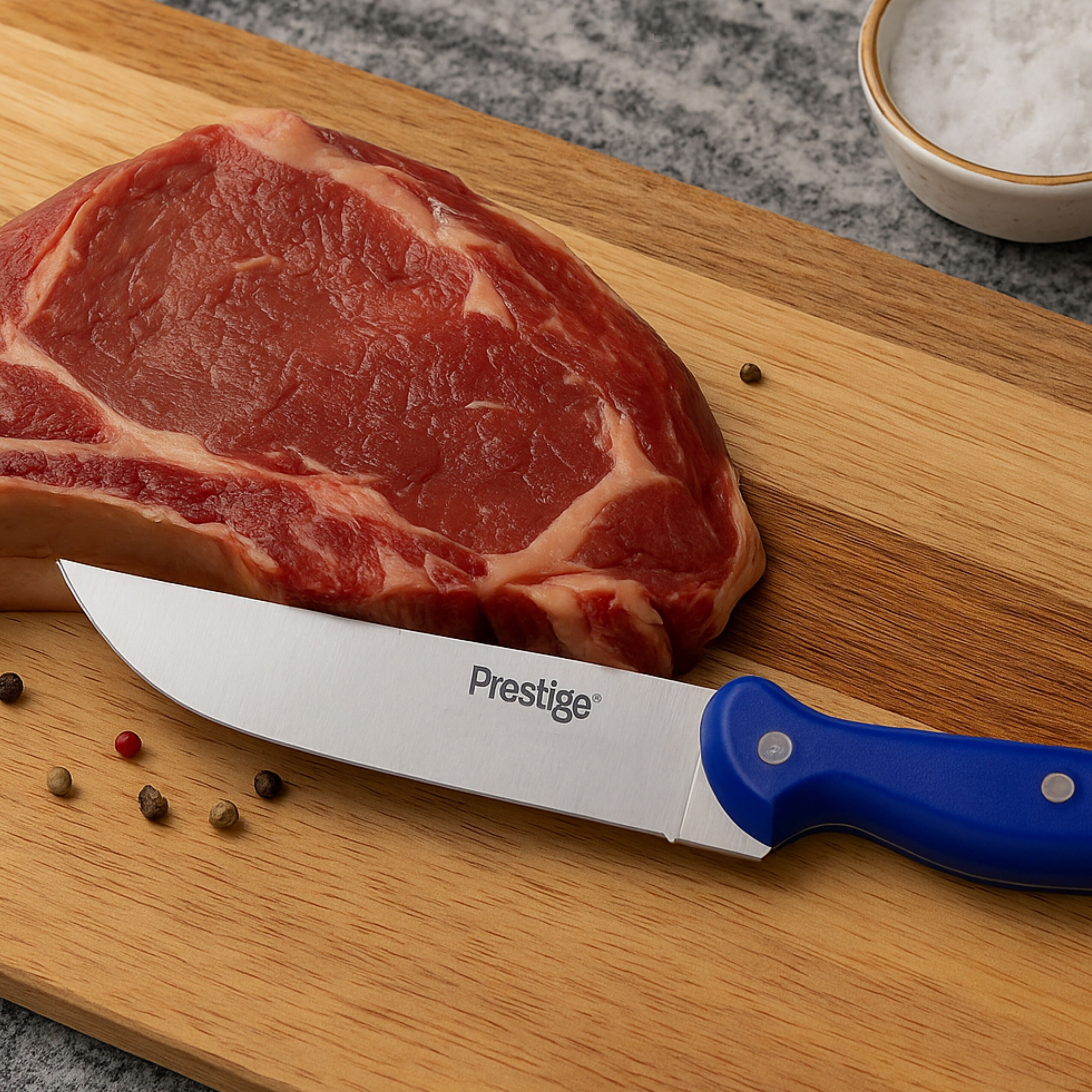 Prestige Professional Butcher Knife 6 inch - Blue | Carving Slicing Meat Knife |  PR49342