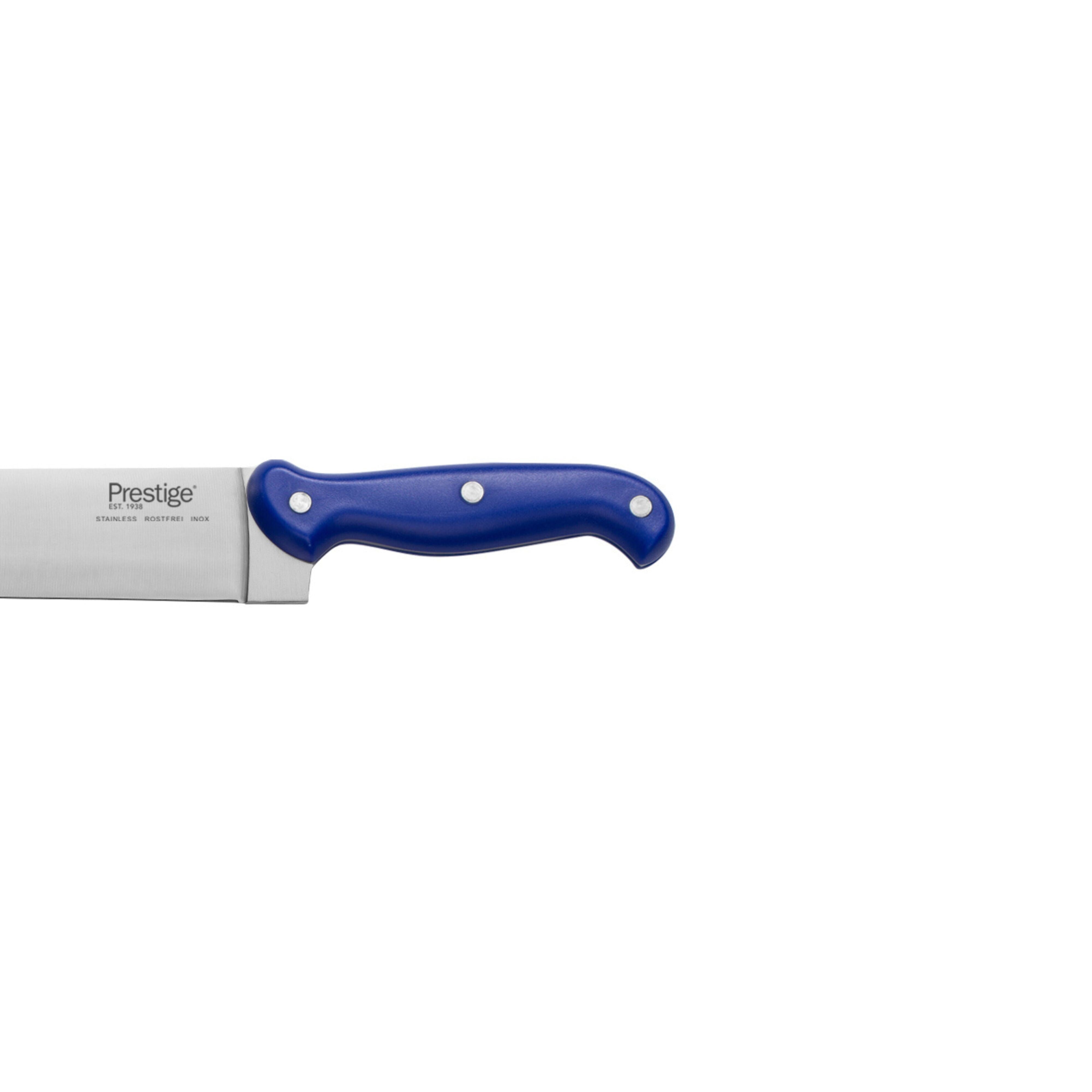 Prestige Professional Butcher Knife 10 inch - Blue | Carving Slicing Meat Knife | PR49348
