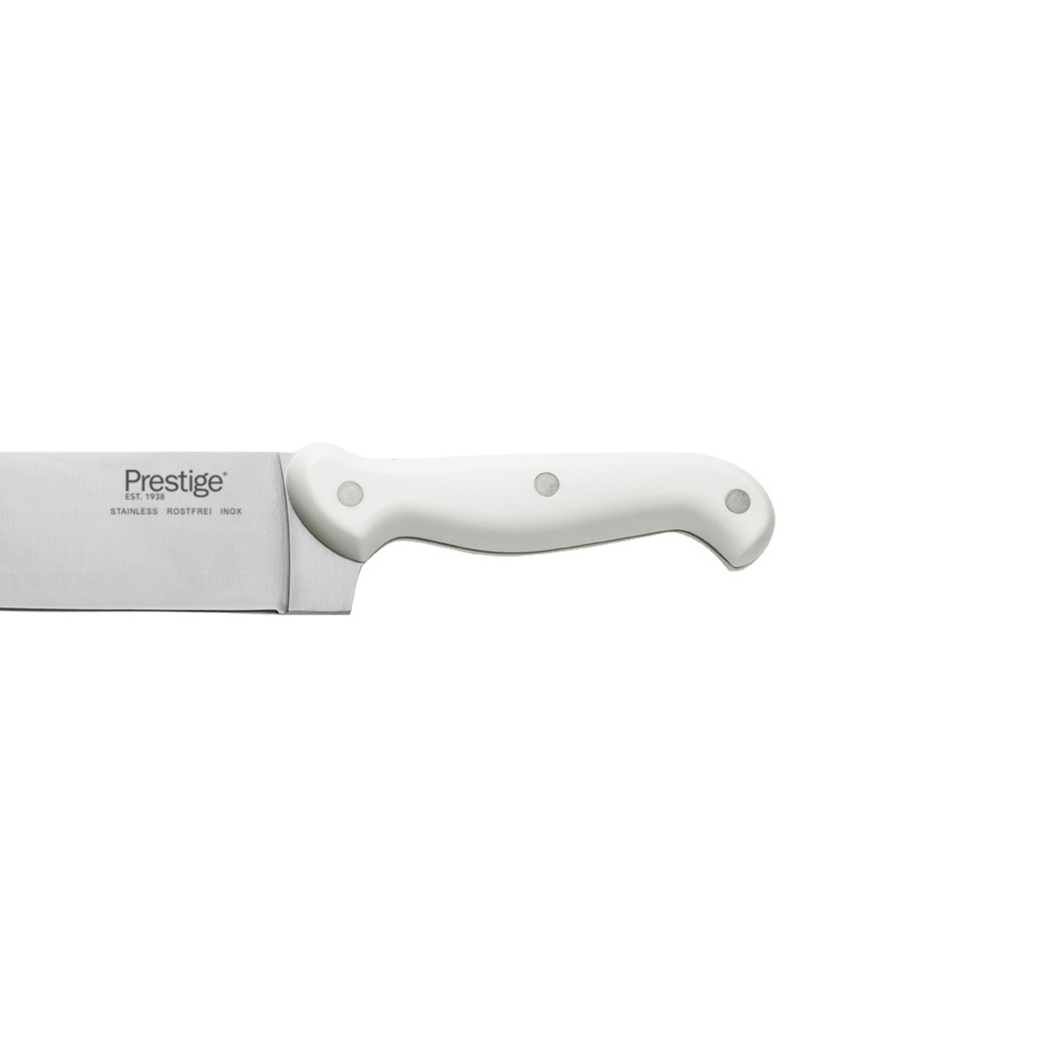 Prestige Professional Butcher Knife 8 inch - White | Carving Slicing Meat Knife | PR49344