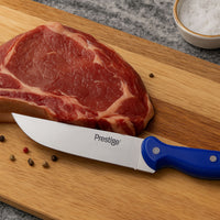 Prestige Professional Butcher Knife 8 inch - Blue | Carving Slicing Meat Knife | PR49345