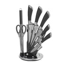 Winsor 8 Pc Knife Set - Black & Grey | WR80812