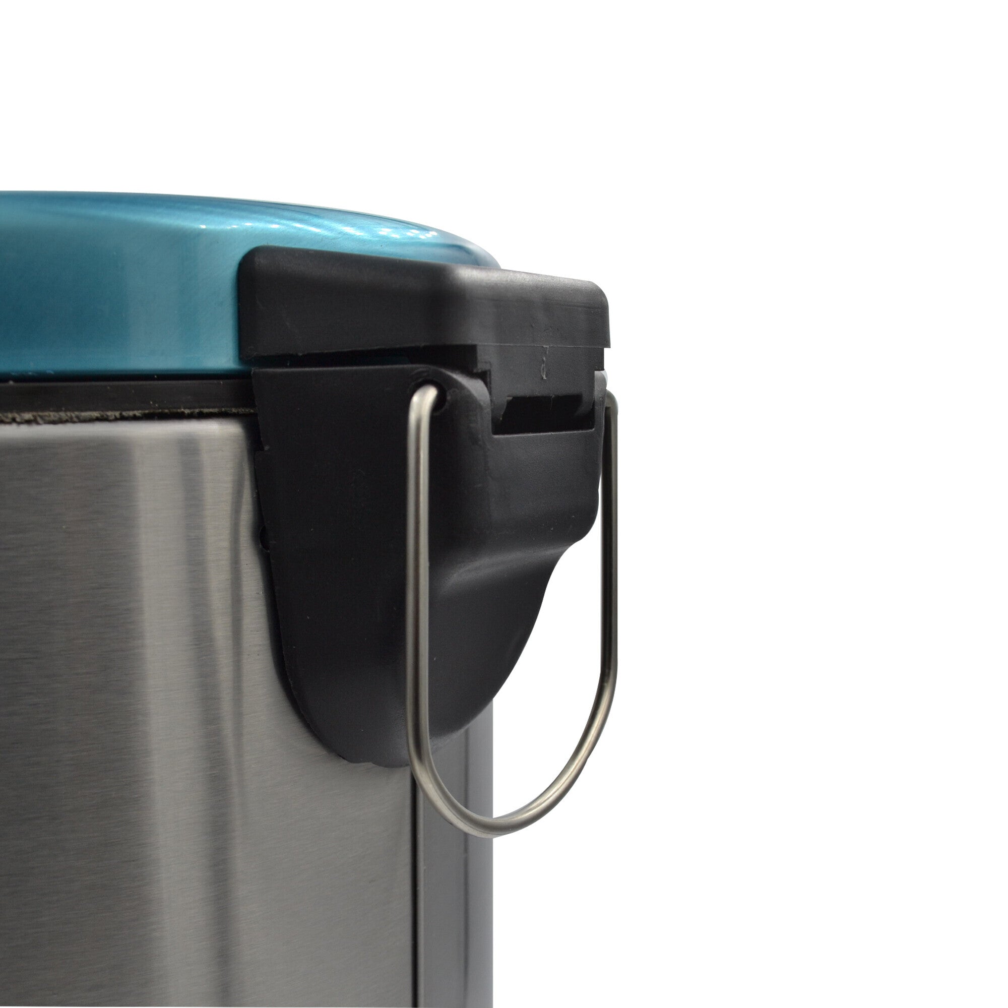 Winsor Stainless Steel Pedal Dustbin with Removable Inner Bucket - Trash Can Round Shape Dustbin for Bathroom, Home, Kitchen, washrooms, Room and Office 8.0 ltr