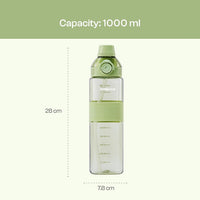 Pinnacle Piccolo Hydration Bottle (1 L, Green) | WPHY G-1031