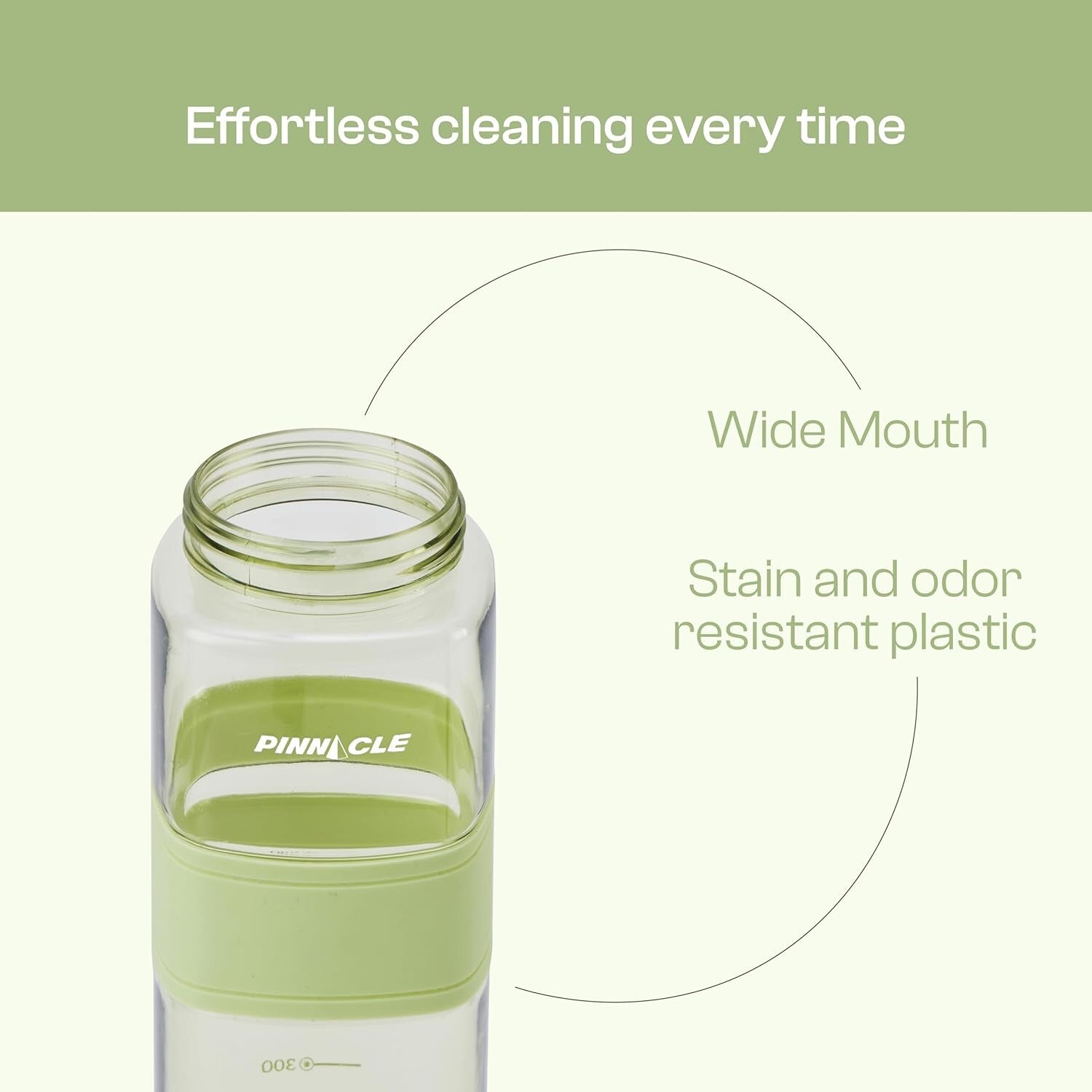 Pinnacle Piccolo Hydration Bottle (1 L, Green) | WPHY G-1031