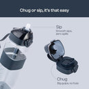 Pinnacle Piccolo Hydration Bottle (1 L, Navy Blue) | WPHY B-1030