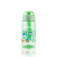Pinnacle Promist Water Bottle for Kids With Straw & carrying strap - 600ML - Green | WPHY G-1022