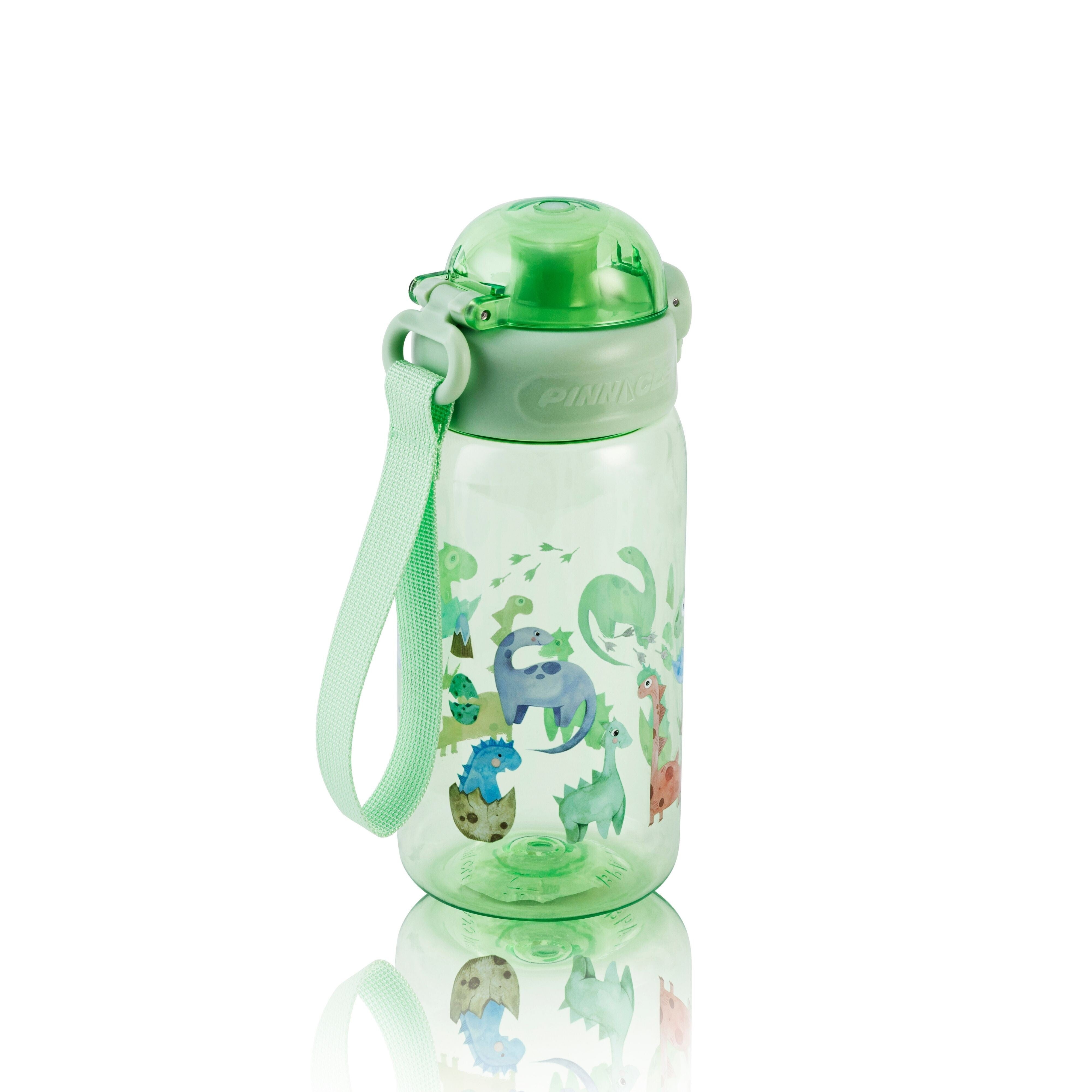 Pinnacle Promist Water Bottle for Kids With Straw & carrying strap - 600ML - Green | WPHY G-1022