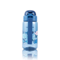 Pinnacle Promist Water Bottle for Kids With Straw & carrying strap - 600ML - Blue | WPHY B-1021