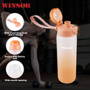 Pinnacle Promist Large Water Bottle 1L (Orange) | WPHY S-1026