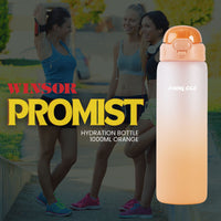 Pinnacle Promist Large Water Bottle 1L (Orange) | WPHY S-1026