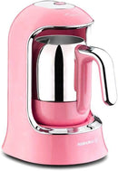 Korkmaz Kahvekolik Deluxe Coffee Maker Black/Rose (Black)