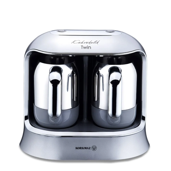 Korkmaz Kahvekolik Twin Turkish Coffee Maker 400