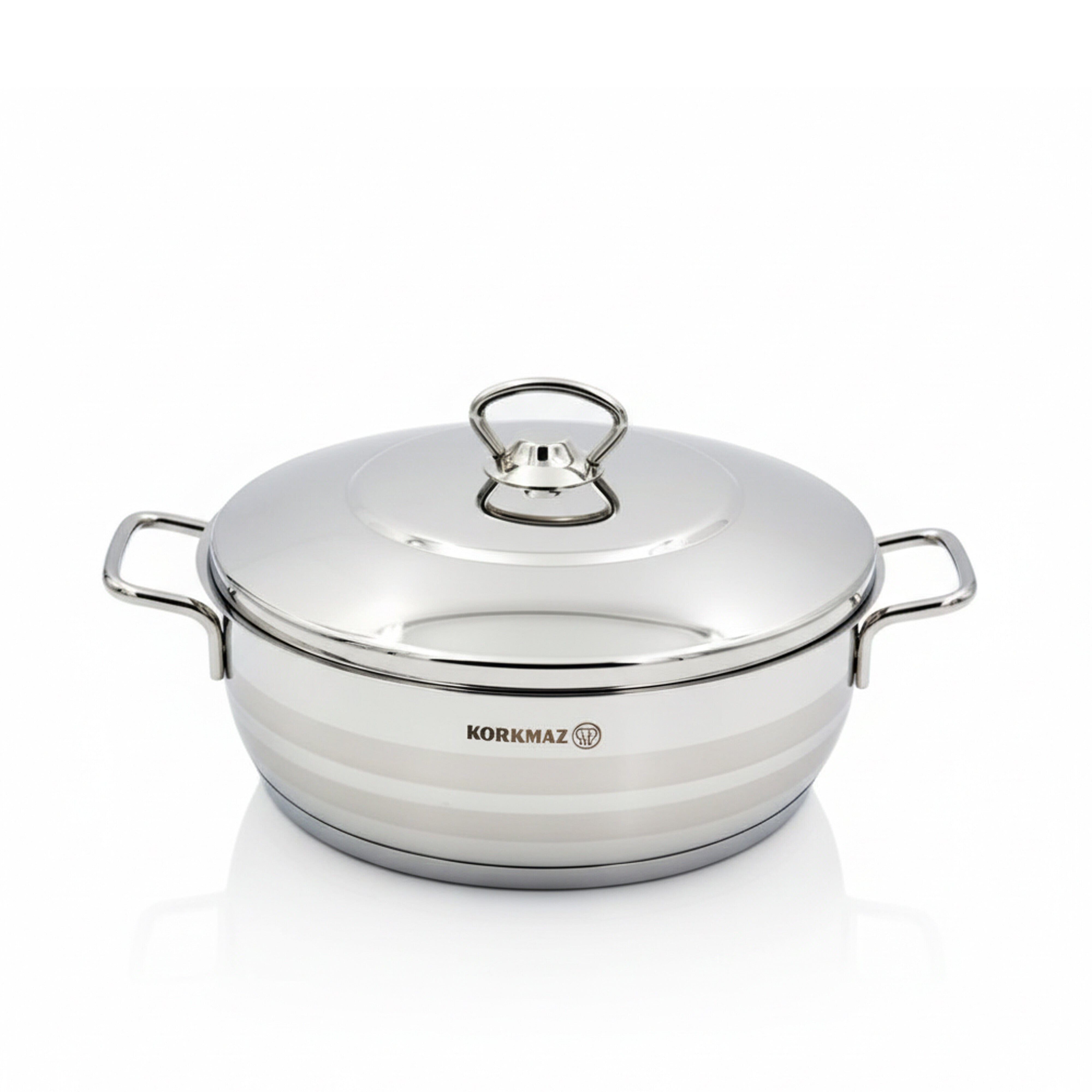Korkmaz Astra2 Low Casserole 26X8.5 Cm / 4.5 Ltr