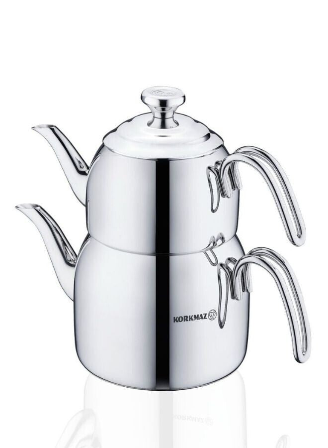 Korkmaz Droppa Mega Teapot Set 3.5 Lt A058